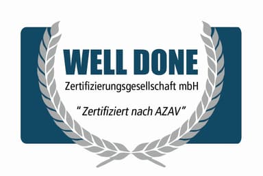 Well Done Zertifizierungsgesellschaft mbH – zertifiziert nach AZAV